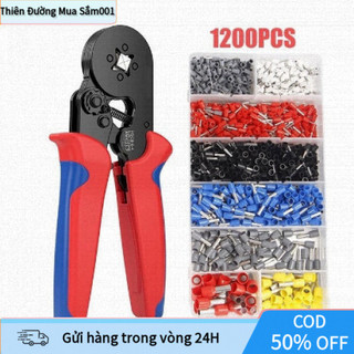 【48H】Kìm bấm cos vuông HSC8 6-4A tự điều chỉnh hộp 1200 đầu cos đủ loại cos ống tròn cos pin Kìm bấm cos tự điều chỉnh