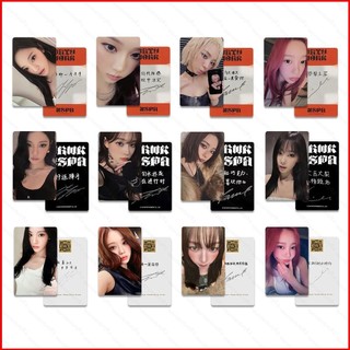GC9 4 Cái / bộ Thẻ AESPA LOMO Album Đơn Dirty Work Bưu Thiếp Bộ Sưu Tập KPOP Stars Ngoại Vi CG9