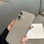 Ốp điện thoại đơn giản cho Meizu Note 16/21/20 Pro, xám đen mờ, mềm trong suốt