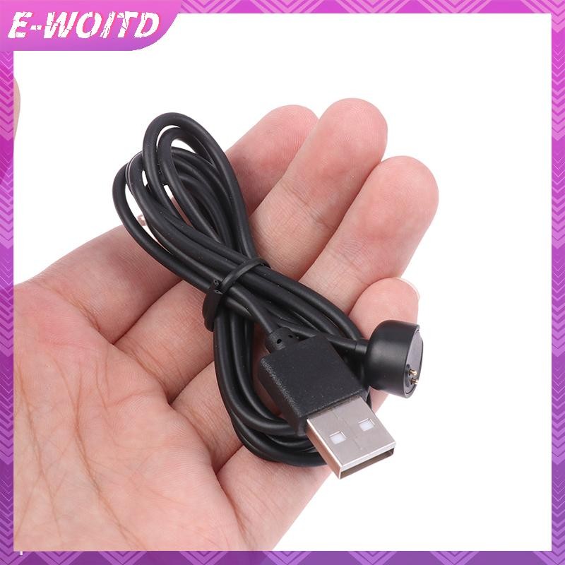Dây nguồn lõi đồng nguyên chất E-WOITD Bộ sạc đồng hồ thông minh Bộ sạc từ tính Thích hợp cho cáp sạc USB Xiaomi Mi Band 5 6 7 HNVN