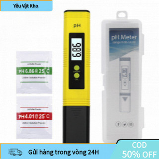 【COD】Thiết Bị Đo pH Nước – LCD Cầm Tay, Kiểm Tra Độ Axit/Nhiệt Độ Chính Xác Cho Hồ Cá