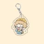 SQ3 Haikyuu!! Móc Khóa Acrylic Hinata Shoyo Cặp Đôi Mặt Dây Chuyền Hoạt Hình Túi Phụ Kiện Anime Ngoại Vi QS3