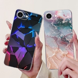Dành Cho iPhone 16e SE 2025 Ốp điện thoại Hoa Thời Trang Mới Bướm Mềm Trong Suốt Silicon Ốp điện thoại Cho iPhone16e 5G A3212 SE4 Vỏ
