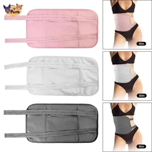 Castor Gói Dầu Bọc Có Dây Kéo Túi Cotton Có Thể Tái Sử Dụng Thoải Mái Chống Rò Rỉ Dầu Dây Đeo Nút Cho Bụng Gia Đình Bạn Bè