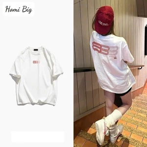 Áo phông thun chất liệu cotton thoáng mát dành cho nam nữ dáng dài rộng trẻ trung năng động mùa hè MT33 SP332