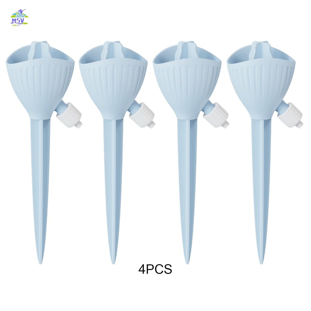 4 Chiếc Lười Tự Động Thực Vật Tưới Nước Van Phát Hành Chậm Có Thể Điều Chỉnh Tốc Độ Nước Và Lưu Lượng Cho Du Khách Bận Rộn Thực Vật Người Yêu