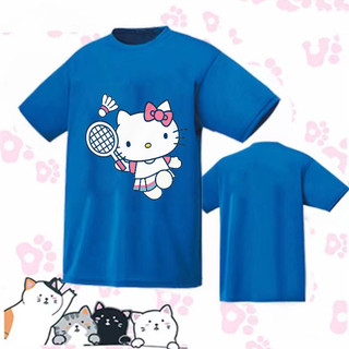 Áo sơ mi Hello Kitty YONEX nam nữ - thoáng khí, thoải mái, đa năng cho cầu lông và đi lại