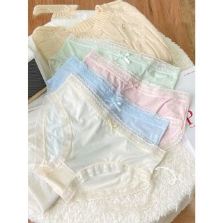 Set 3 Quần Lót Su Viền Ren 325 SIêu Mát Co Giãn Thoải Mái Đủ Size 45-60kg - Màu ngẫu nhiên