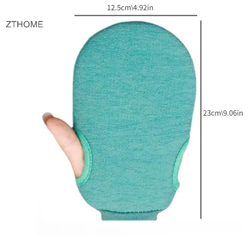 Zthome 1 Tắm Để Lột Tẩy Tế Bào Chết Làm Sạch Cơ Thể Tẩy Tế Bào Chết Găng Tay Chà Da Chết Cho Tắm Body Bàn Chải Khăn Spa Bọt Body Massag HOT