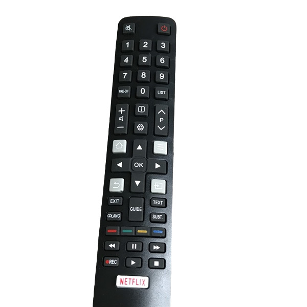 tay điều khiển remote từ xa tivi TCL dài dẹt hàng tốt-kèm pin-tay đầu bấm tivi TCL dài dẹt hàng tốt