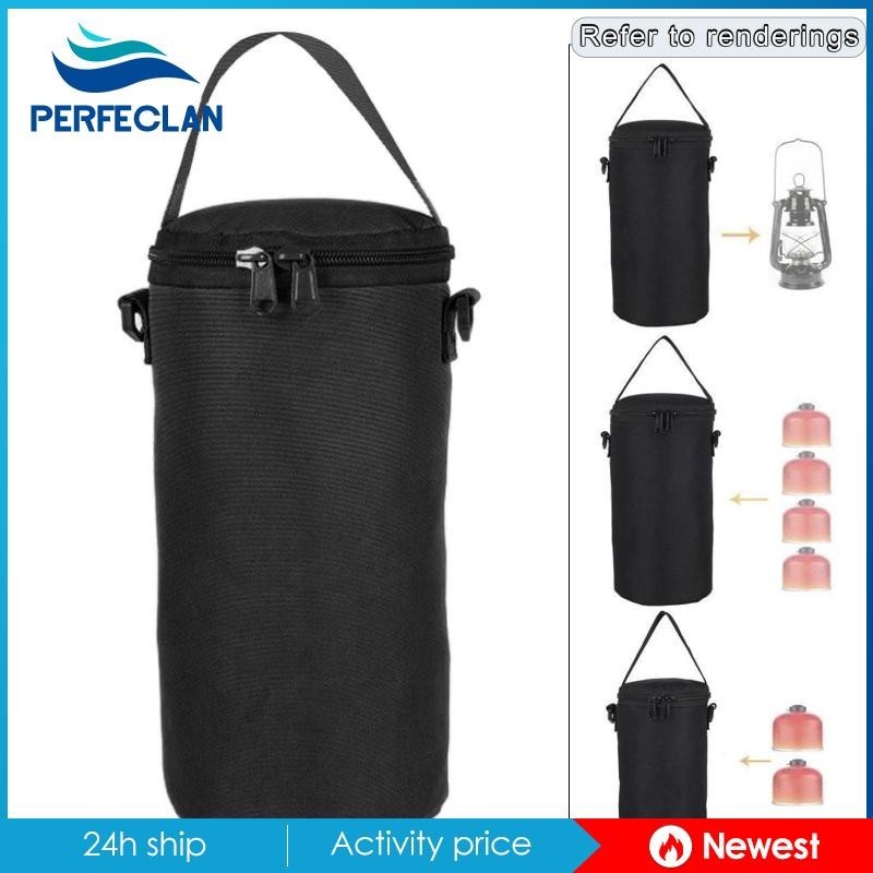 Bình Gas Túi Bảo Quản Cắm Trại Ngoài Trời Đi Bộ Đường Dài Hộp Đựng Nhiên Liệu Bao Túi Bảo Quản