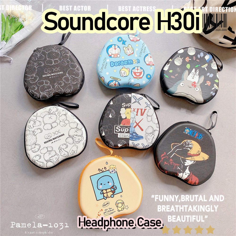 [Ngôi sao tương lai] Dành cho hộp đựng tai nghe Soundcore H30i Phim hoạt hình mùa hè Túi đựng tai nghe EVA