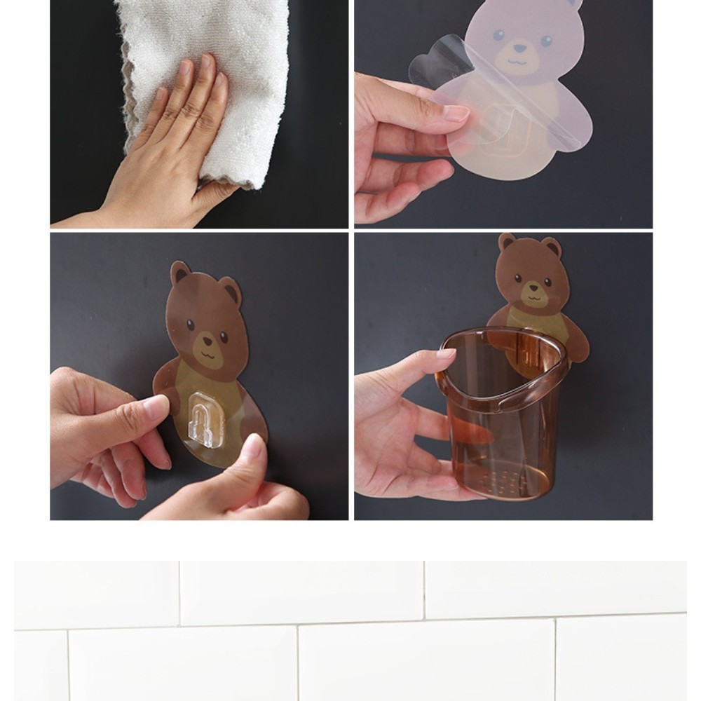 [XẢ] Cốc Dán Tường Đựng Bàn Chải Kem Đánh Răng, Vật Dụng Linh Tinh🕰 TRÙM HOA VÀ CÂY CẢNH