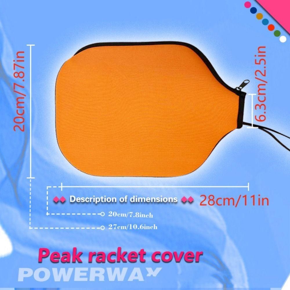 PYCOU Tay Vợt Pickleball, Phụ Kiện Pickleball Neoprene Pickleball Mái Chèo, Túi Bảo Vệ Nhẹ Chống Thấm Nước