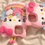 Ốp Lưng Iphone Silicon Mềm Iphone 14 Pro Max Dễ Thương Hello Kitty Flower Full Body Chống Sốc Bảo Vệ Cho IPhone 16 15 14 13 12 11 Pro Max XR