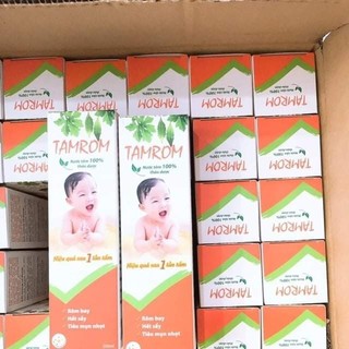Nước tắm rôm  ( TAMROM ) cho  trẻ em hiệu quả sau 1 lần tắm.