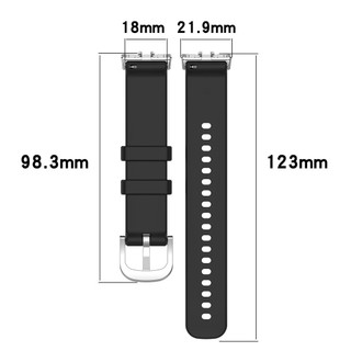 Dây đeo silicon có khóa bạc cho Samsung Galaxy Fit 3 fit3 có đầu nối