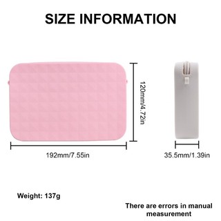 DE Silicone Sắp Xếp Cho Túi Đi Biển Mềm Chèn Ví Charm Giá Đỡ Điện Thoại Có Dây Kéo Và Dây Đeo Mỹ Phẩm Handba