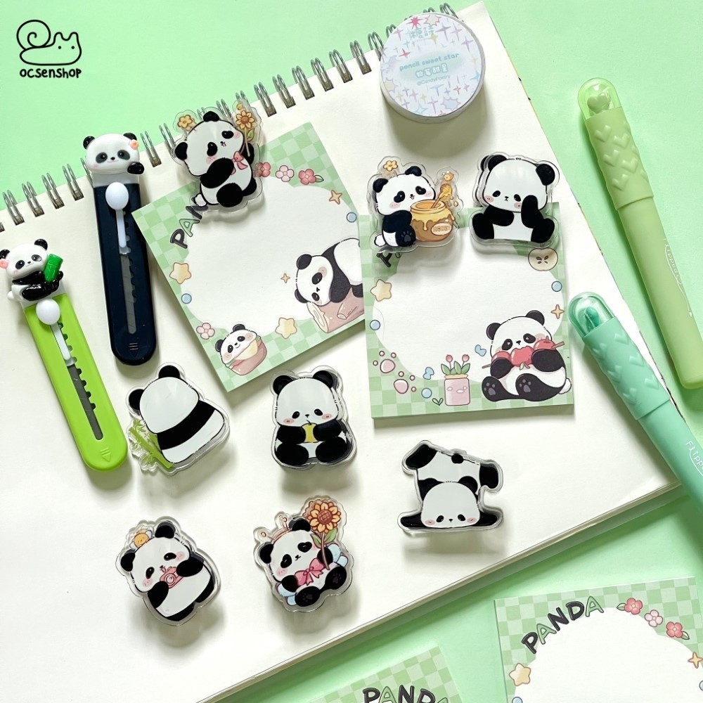 Kẹp nhựa Panda
