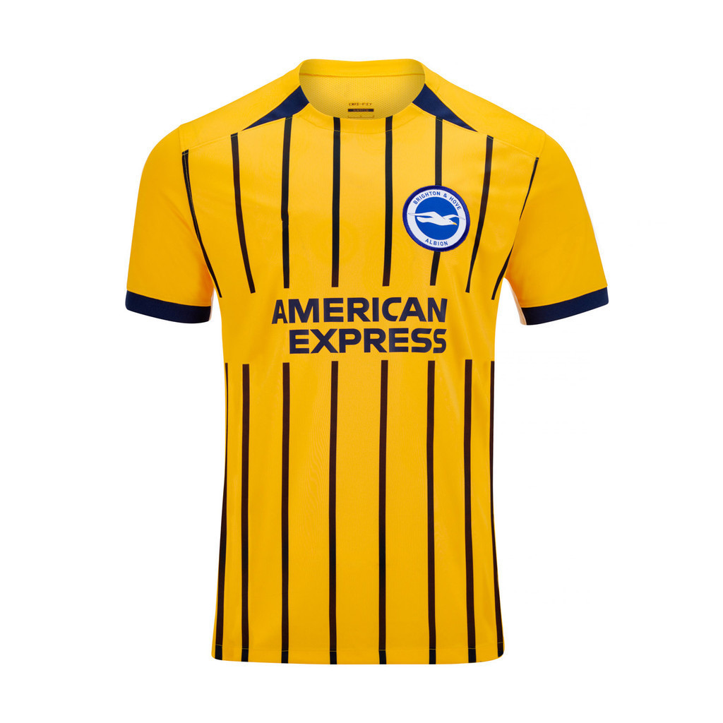 [Sy3] 2024-2025 Premier League Brighton Hove Albion Câu lạc bộ bóng đá sân khách Áo thun Fan Size Plus