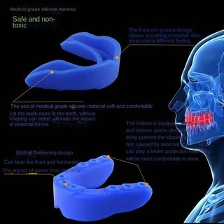 Silicone Sports Mouthguard Tooth Socket Basketball Boxing Taekwondo Dental Care Sets Fight Sanda Chewable Anti-Wear Tooth Socket uZzV