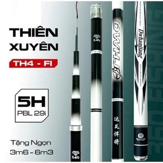 Cần Câu Tay Thiên Xuyên 5H Thế hệ 4 F1 Chuyên Rô Riếc Chép Cảm Giác Chất Lượng Cao