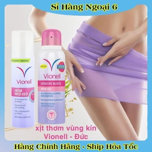 XỊT KHỬ MÙI VÀ KHÁNG KHUẨN VÙNG ÂM ĐẠO VIONELL INTIM CỦA ĐỨC -DATE MỚI NHẤT