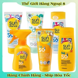 Kem chống nắng cho bé Sundance Kids SPF 50 an toàn với trẻ sơ sinh của Đức -Date mới Đủ Bill