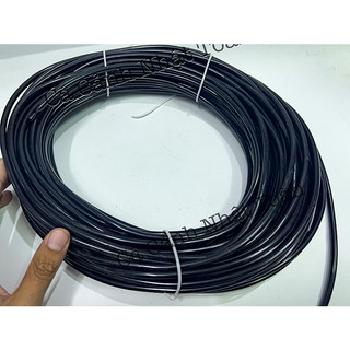 Dây Oxy Đen Dẻo, Chống Gập 4 Li Cho Bể Cá Cảnh (1 Mét Dây)
