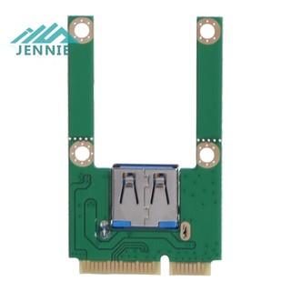 Mini PCI-E sang USB 3.0 PCI Express Adapter Thẻ mở rộng Laptop PCI Express PCIe sang USB 3.0 Bộ chuyển đổi thẻ Riser cho PC [jennie1.vn]