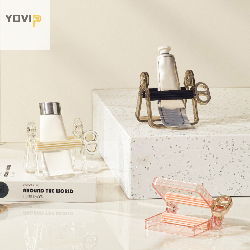 Yovip Kim Loại Kem Đánh Răng Ống Bóp Cán Kem Đánh Răng Bóp al Sơn Ống Wringer Cho Nghệ Sĩ Salon Tóc Họa Sĩ VN