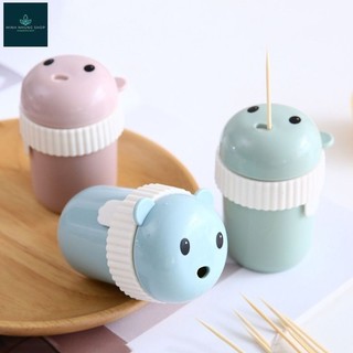'Hộp Đựng Tăm Xỉa Răng Mèo Dễ Thương Siêu Cute'