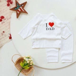 Chỉ 45K- Bộ quần áo sơ sinh Bunnybaby cho bé 3 tới 10kg