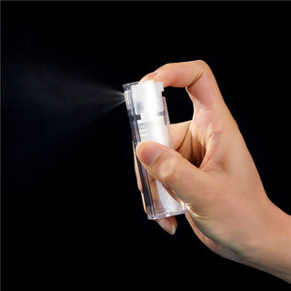 Hàng sẵn có Chai xịt ống vuông 10ml Nước hoa nhựa Chai xịt đuổi muỗi Vuông Subbotling Xịt uống