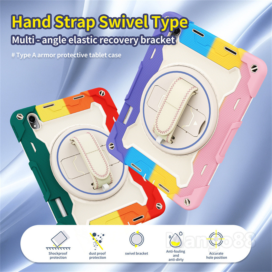 Ốp Lưng Cho Huawei MatePad 11.5 "2025 Mới PaperMatte Vỏ Bảo Vệ Máy Tính Bảng Trẻ Em An Toàn Trẻ Em Vỏ Bảo Vệ Chống Sốc Điều Chỉnh Giá Đỡ