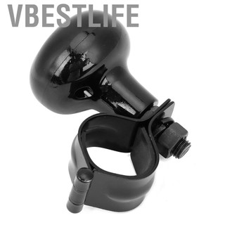 VBESTLIFE Vô Lăng Các Đầu Mối Bóng Tăng Áp Núm Phụ Nhựa + Kim Loại Cho Xe Ô Tô Đa Năng Màu Đen