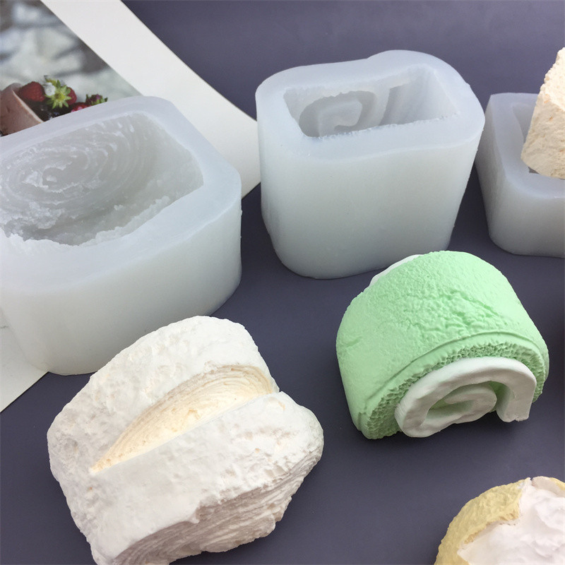 Maltese Hấp Bánh Mì Nướng Mô Hình Khuôn Silicon Bóp Đồ Chơi Mochi Toydiy Chocolate Mousse Bánh Dụng Cụ Nướng Bánh Hương Liệu Thạch Cao Khuôn