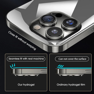 Kính cường lực bảo vệ ống kính máy ảnh màu titan mới 16 Pro Max Thích hợp cho iPhone 15 14 13 12 11 Pro Max 12 / 13mini 14 / 15 / 16Plus Phim bảo vệ máy ảnh kim loại