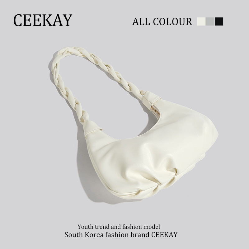 Ceekay Túi đeo chéo một vai họa tiết đám mây cao cấp