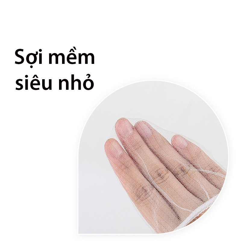 Bộ 100 Túi Lọc Rác Bồn Rửa Chén Bát Miệng Có Chun Siêu Tiện Lợi