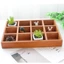 WANYEDI Khay đựng chậu hoa mọng nước, Hộp đựng đồ trang sức đa chức năng, Hộp hoàn thiện mỹ phẩm chất lượng cao Giá đỡ chậu cây Nhiều lưới Máy tính để bàn Đồ lặt vặt