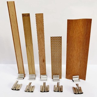 100 CÁI Dụng cụ giữ bấc kim loại, Giá đỡ bấc cho nến bấc gỗ