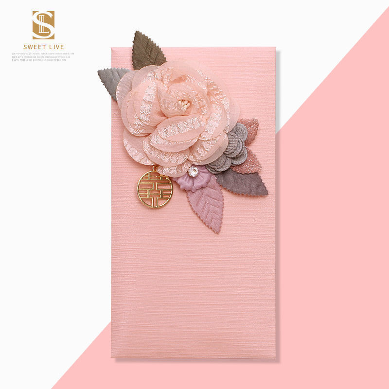 Satin cao cấp Lishifeng đám cưới Trung Quốc đám cưới tặng bạn gái phong bao đỏ