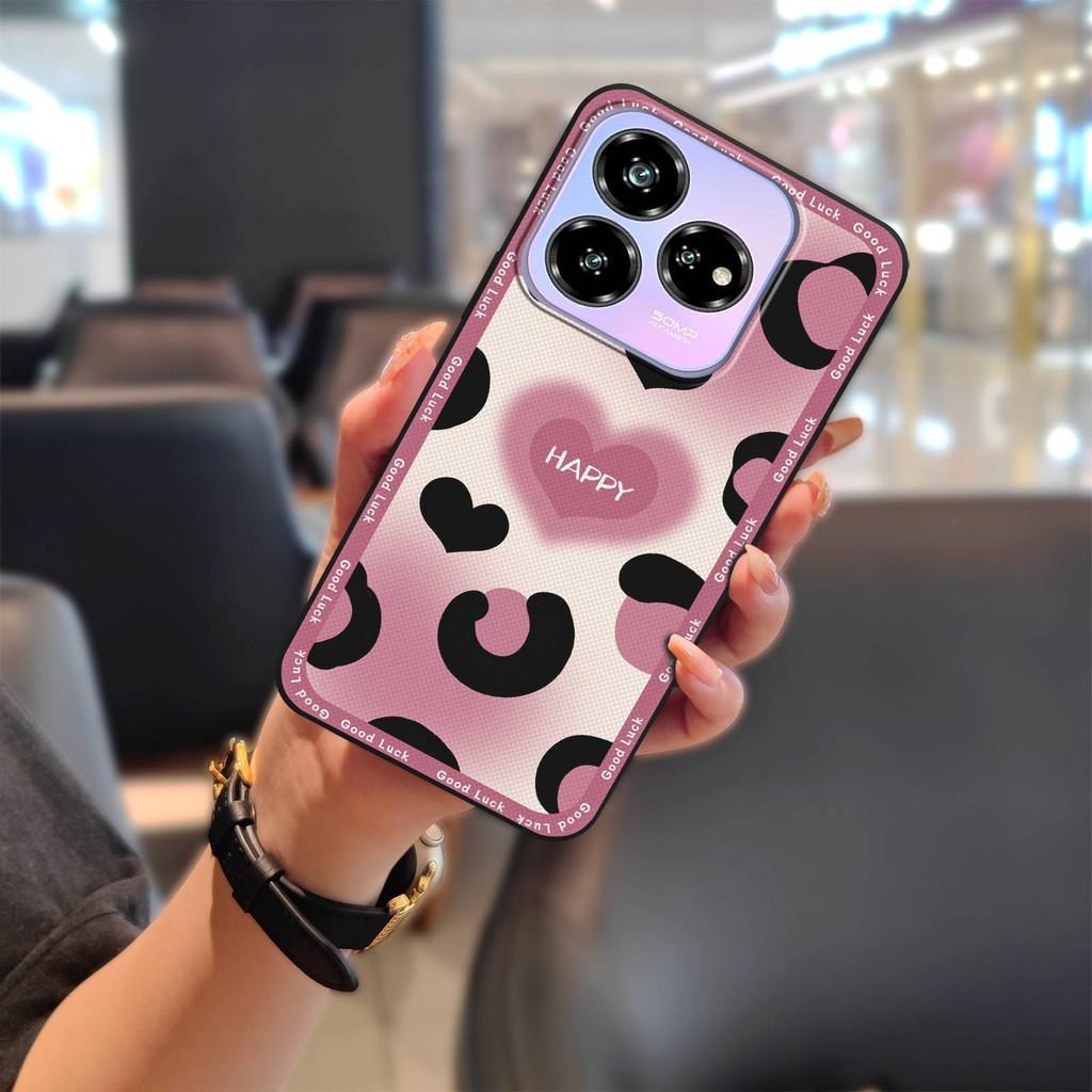 Ốp Điện Thoại Dễ Thương Cho ZTE Blade V60 Design / Axon 60 Lite Vỏ Mềm Chống Bụi Thiết Kế Thời Trang Chống Sốc Bảo Vệ