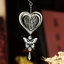 PWSEND Crystal Suncatcher, Chuông gió động học quay gió, Gương treo gương phản quang mặt dây chuyền thủy tinh phản quang cho ngoài trời