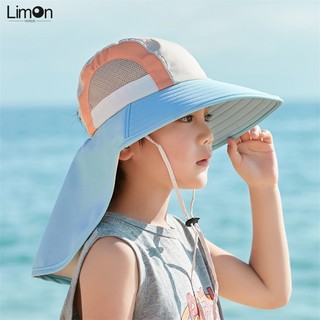 Mũ chống nắng trẻ em mùa hè che mặt chống tia cực tím