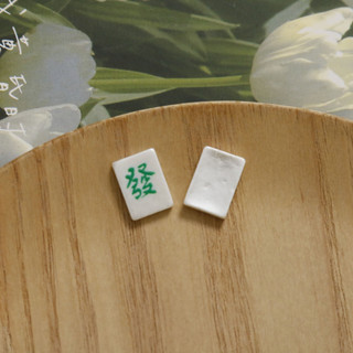 Độc Đáo Sáng Tạo Mini Mahjong Nhựa Miếng Dán Phụ Kiện diy Bông Tai Nữ Mũ Làm Móng Tay Vỏ Điện Thoại Chất Liệu Bán Buôn