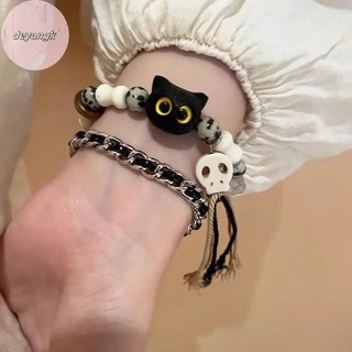 Deyangk Vòng Tay Hoạt Hình Dễ Thương Cho Nữ Bé Gái Sáng Tạo Nhiều Màu Sắc Có Thể Điều Chỉnh Dây Dệt Vòng Tay Độc Đáo Đính Hạt Vòng Tay Quyến Rũ VN