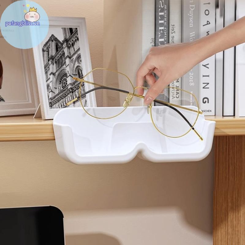 Pufangbliss 1 Chiếc Kính Mắt Sắp Xếp Giá Treo Tường Kính Chống Nắng Hiển Thị Giá Đỡ Tủ Quần Áo Trang Trí Hộp Bảo Quản Kính Mát Tổ Chức VN