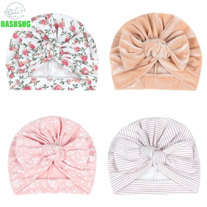 Soft Turban Hat Big  Cap Beanies Headwraps Hair Accessories for Girls Boys